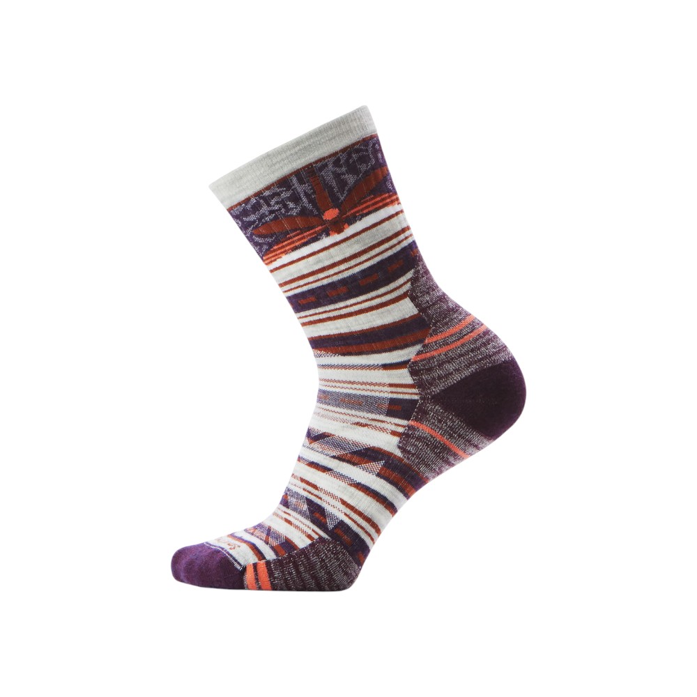 Smartwool Womens Hike Targeted Cushion Dragon Stitch Mid Crew Socks