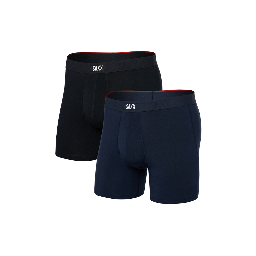 SAXX 2-Pack Vibe Extra Soft Comfort 6 Inch Boxer Briefs