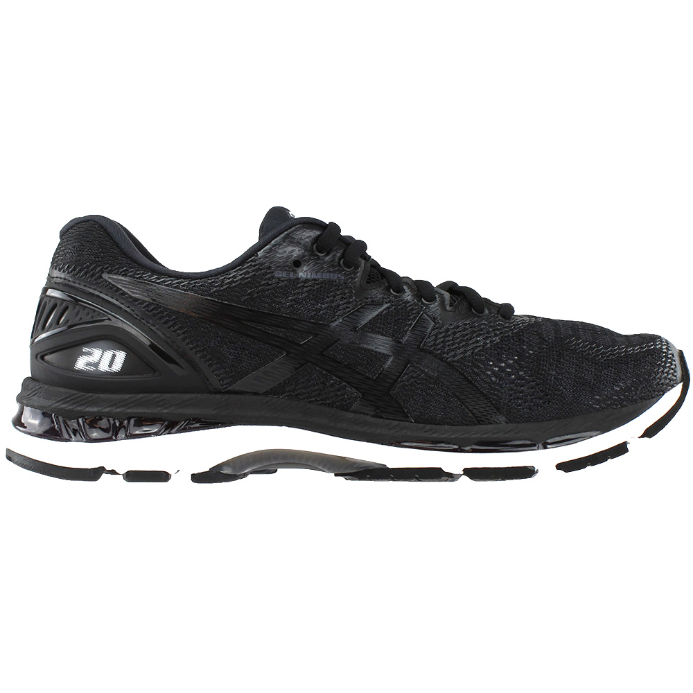 asics gel nimbus 20 all black