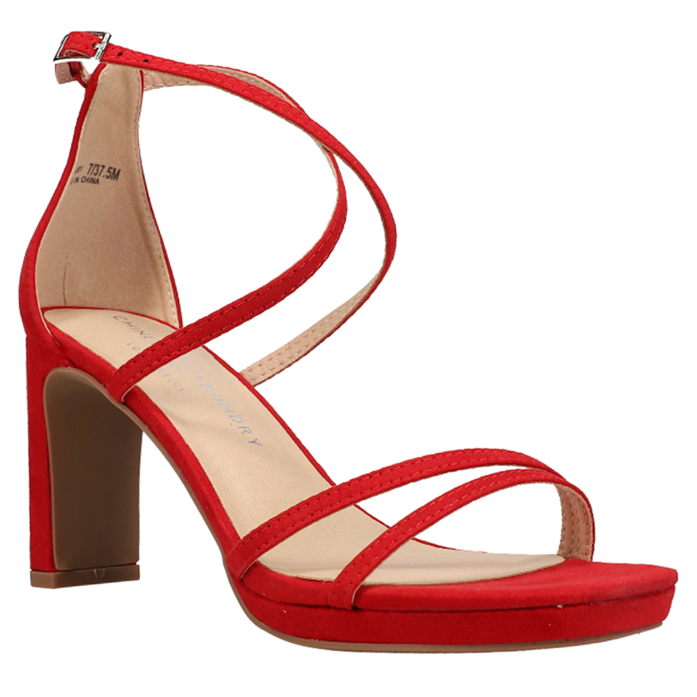 Shop Red Womens Chinese Laundry Taryn Platform Sandals