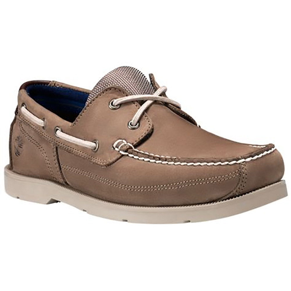 timberland piper cove leather boat shoe