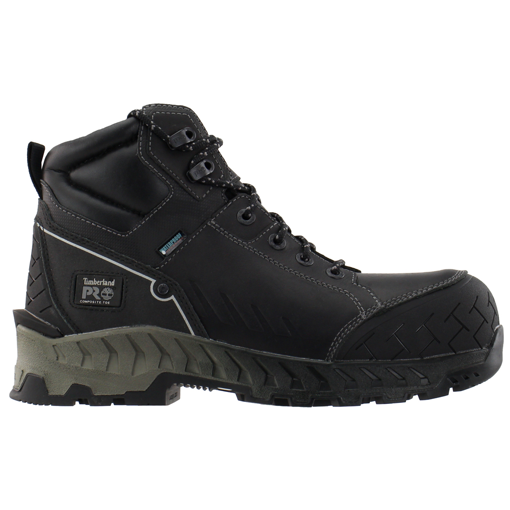 timberland pro work boots black