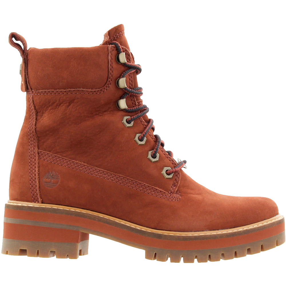 Timberland Courmayeur Valley 6 Inch Boot Brown Womens Lace Up Boots