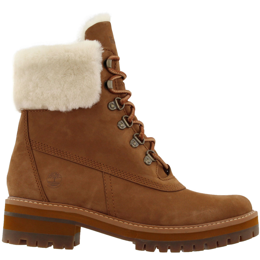 timberland tan courmayeur valley shearling boots