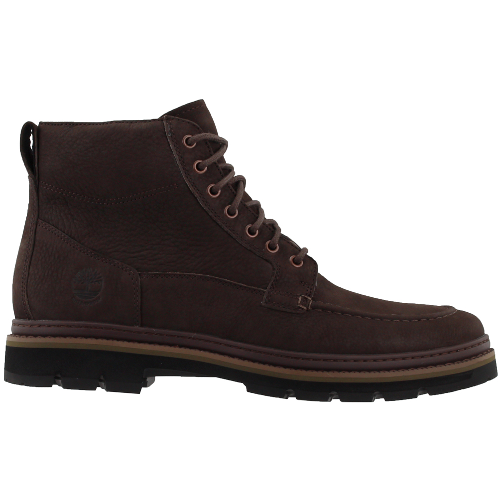 Timberland Port Union Moc Toe Boot Brown Mens Lace Up Boots Timberland Port Union Moc Toe Boot Brown Mens Lace Up Boots