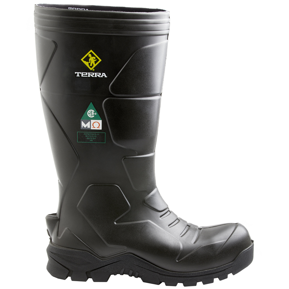 rubber boots with metatarsal protection
