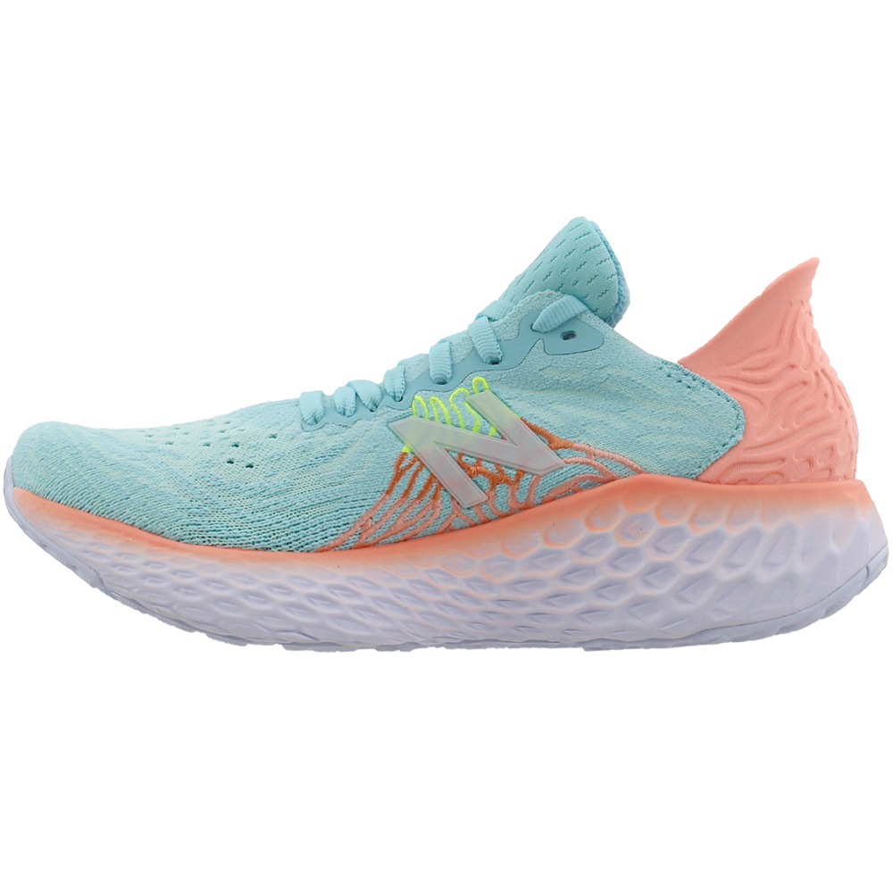 New Balance Fresh Foam 1080v10 Blue Womens Lace Up Athletic