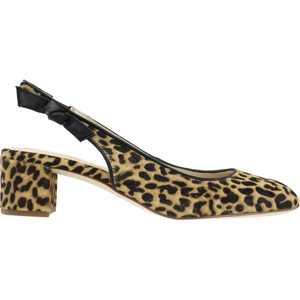 cheetah block heels