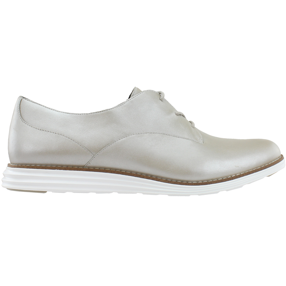 cole haan metallic oxfords