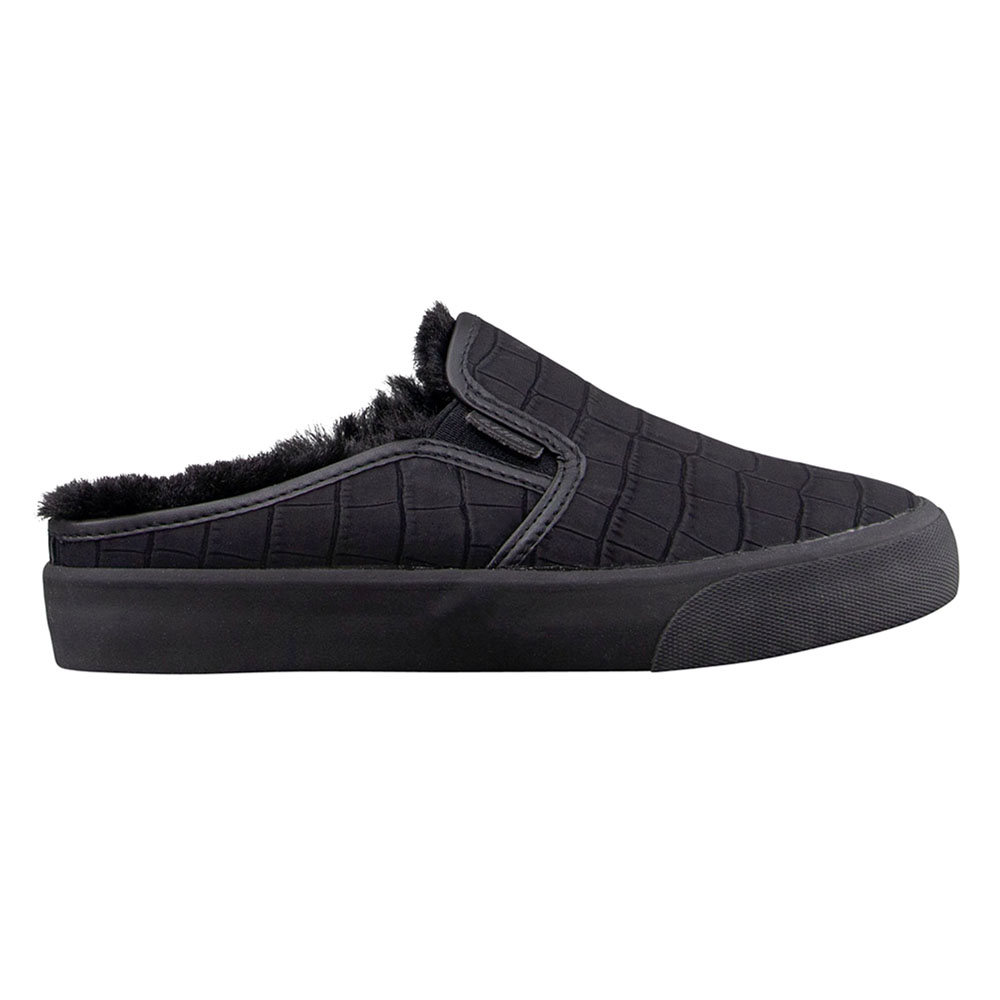 black mule sneakers