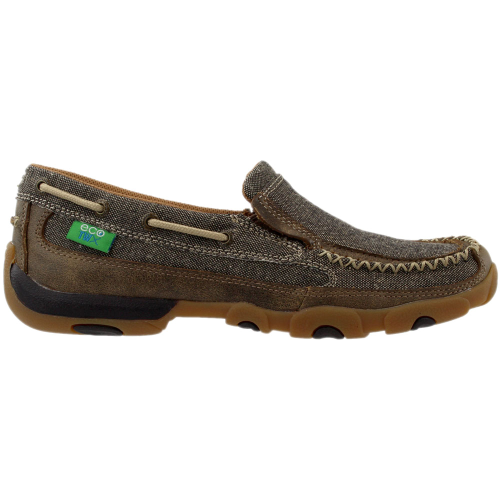 Twisted X Driving Moccasins Brown 