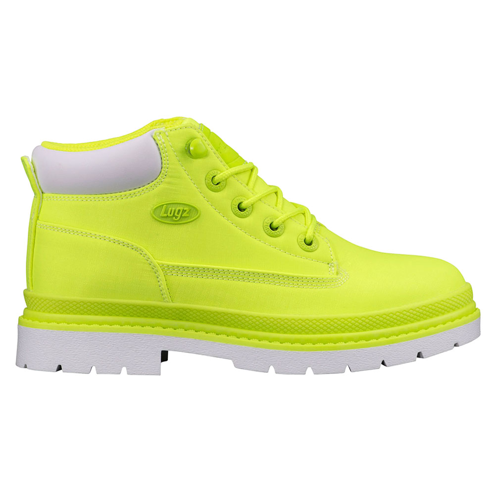 Shop White Womens Lugz Drifter Ripstop Lace Up Boots