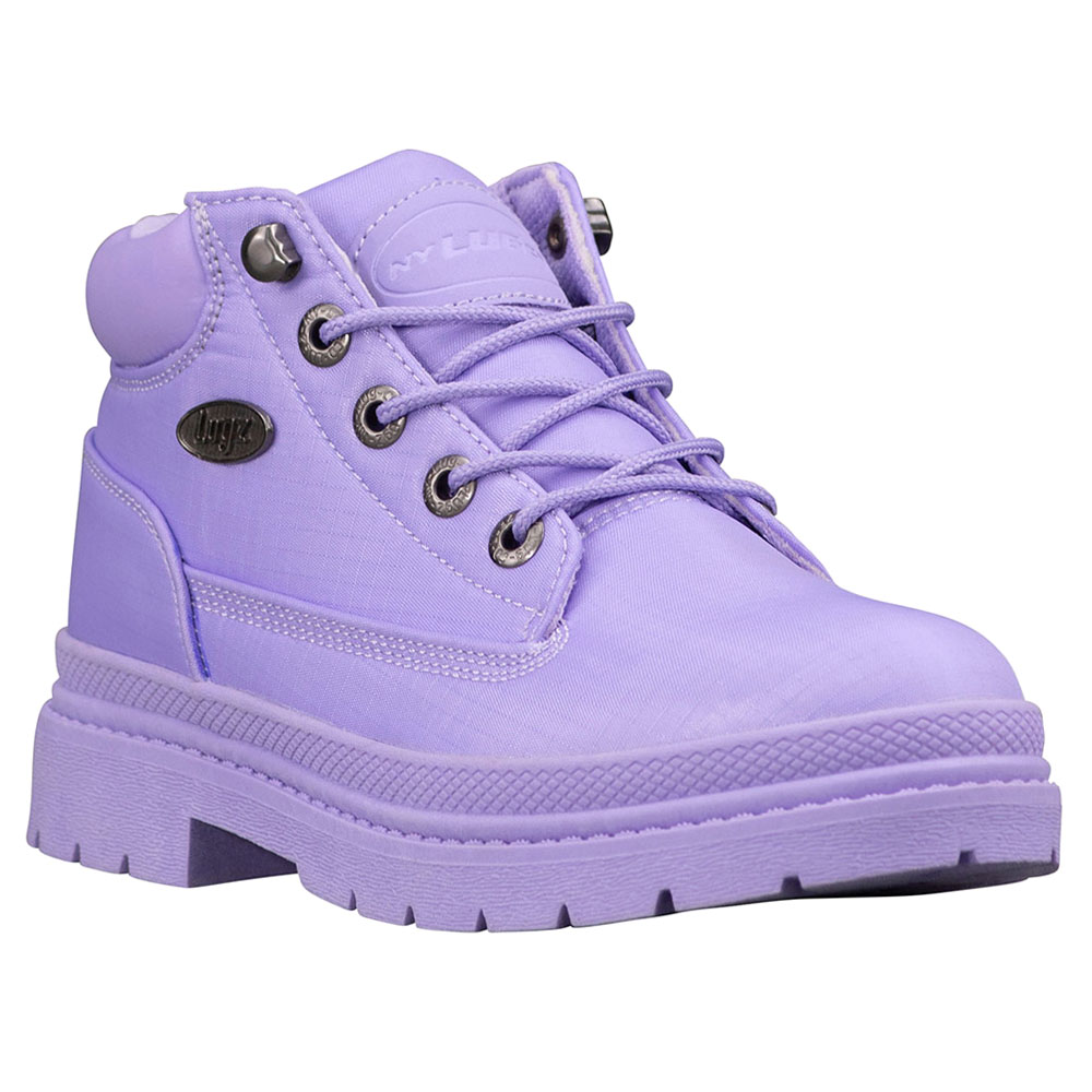 Lugz Drifter Ripstop Lace Up Womens Purple Casual Boots WDRST-5323