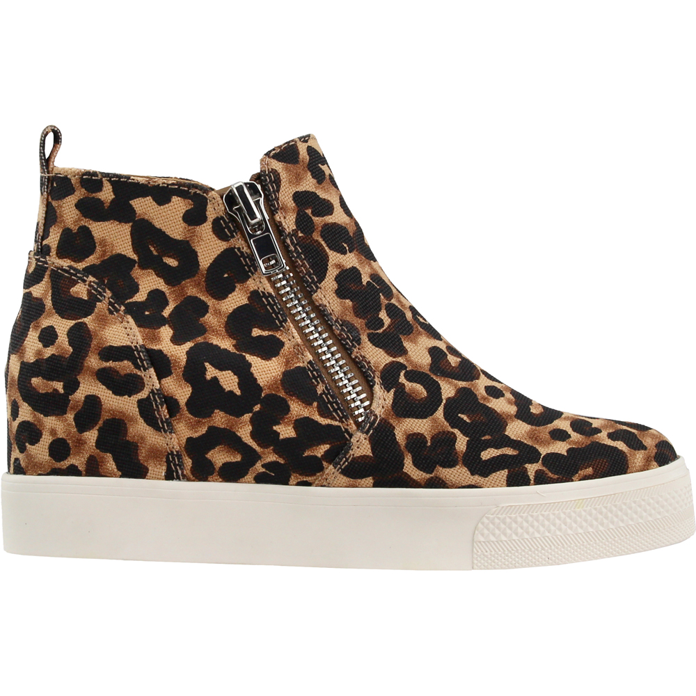 steve madden women's wedge sneakers