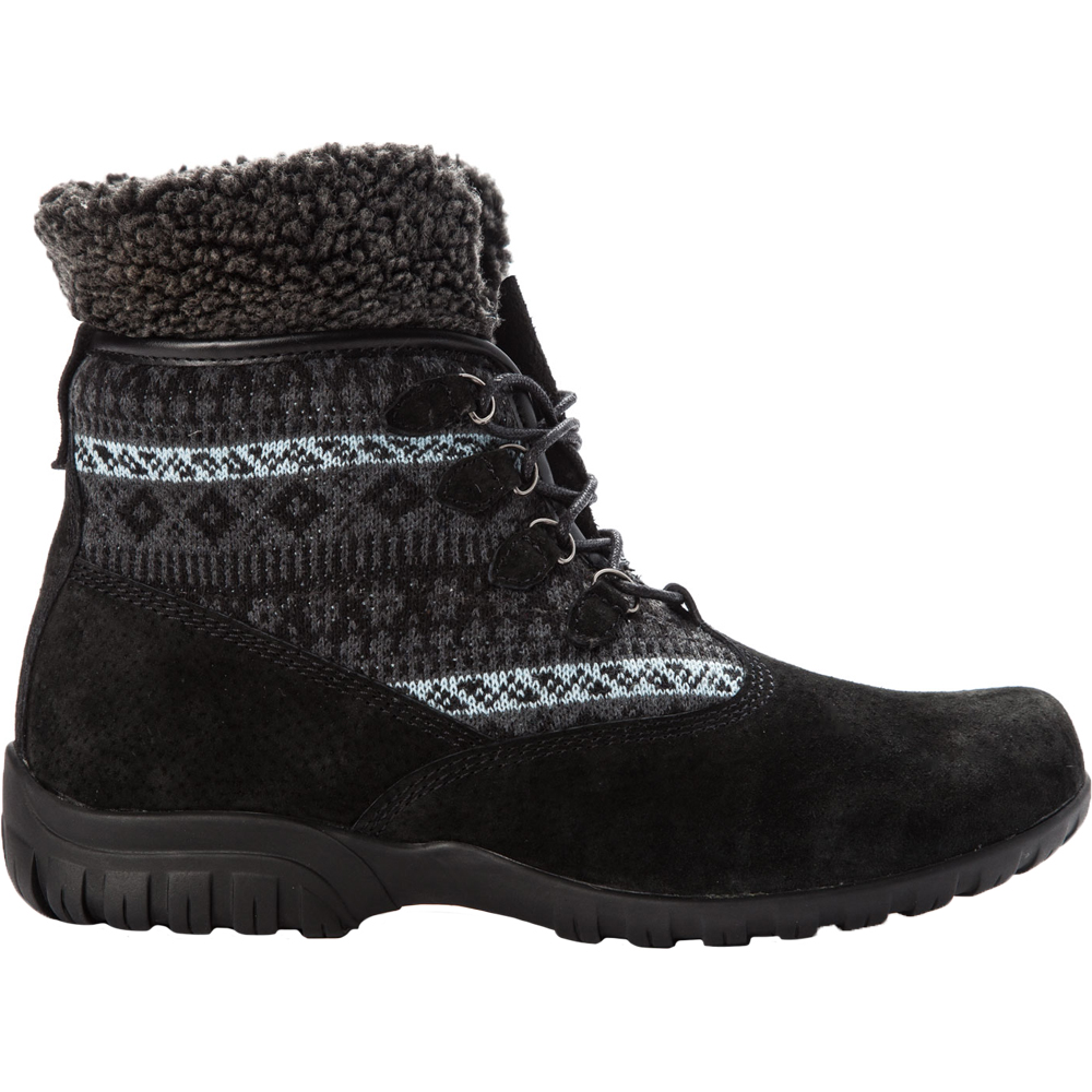 Женские черные повседневные ботинки Propet Delaney Alpine Winter WFV022SBLK