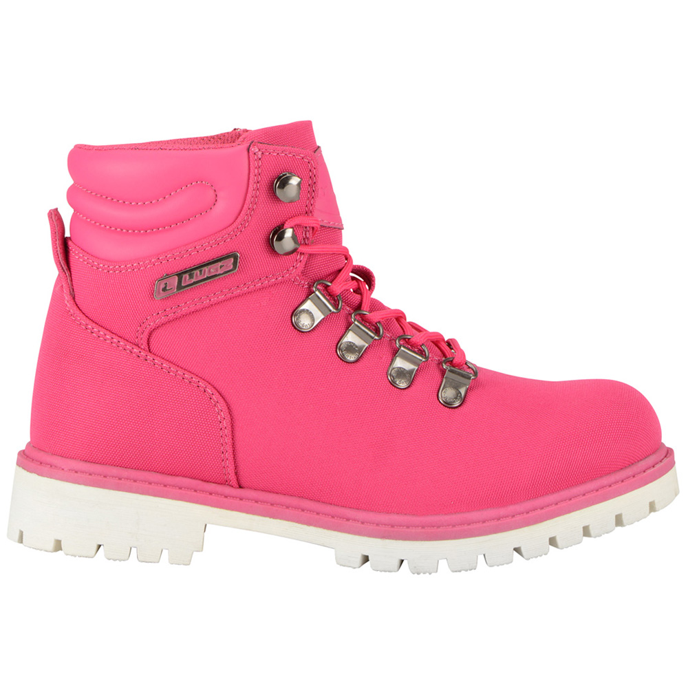 women's pink lugz boots