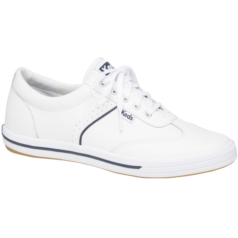 Keds Courty Core Leather White Womens 