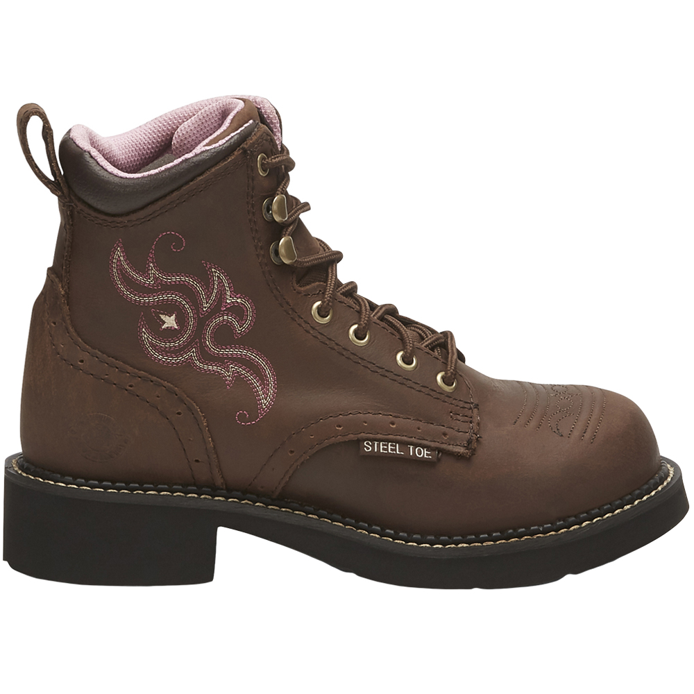 girly steel toe boots