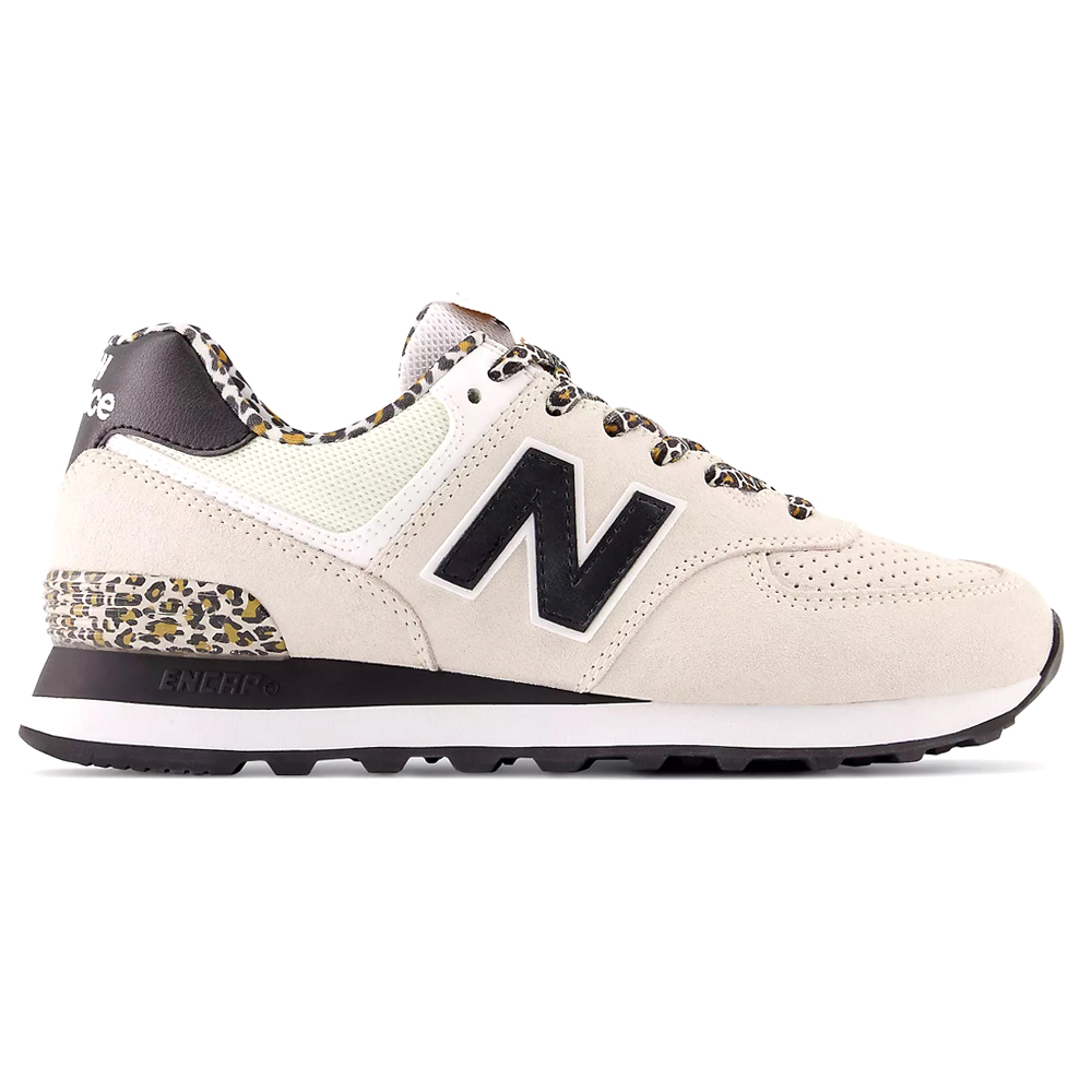 Shop Off New Balance Leopard Lace Up Sneakers