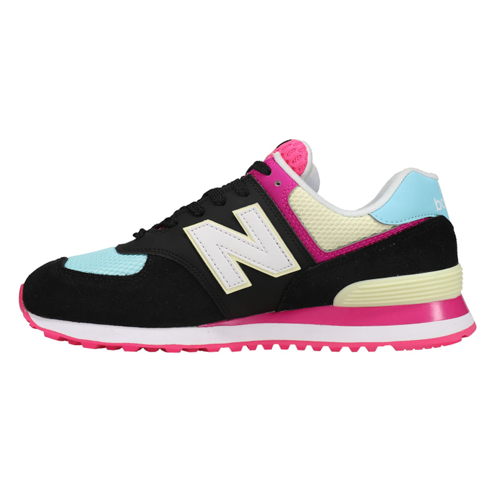 new balance wl574 black pink