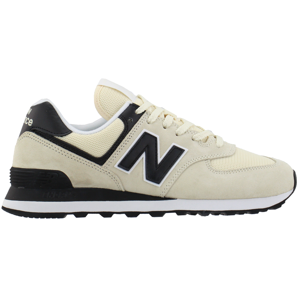 New Balance 574v2 Classics Lace Up Sneakers Beige Womens Lace Up ...