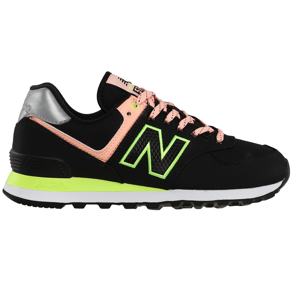 New Balance 574 Lace Up Sneakers Black 