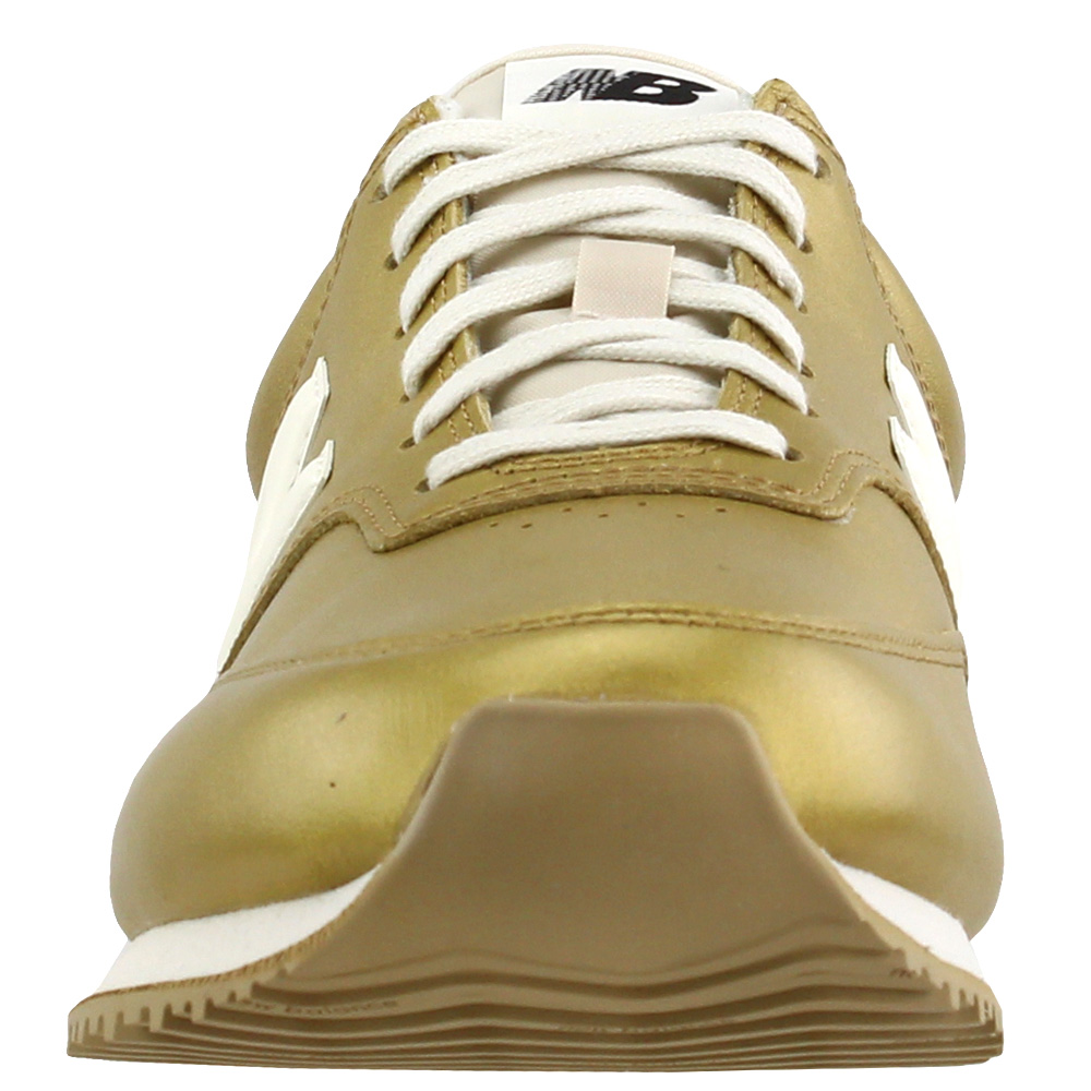 New Balance Comp 100 Gold Womens Lace Up Sneakers