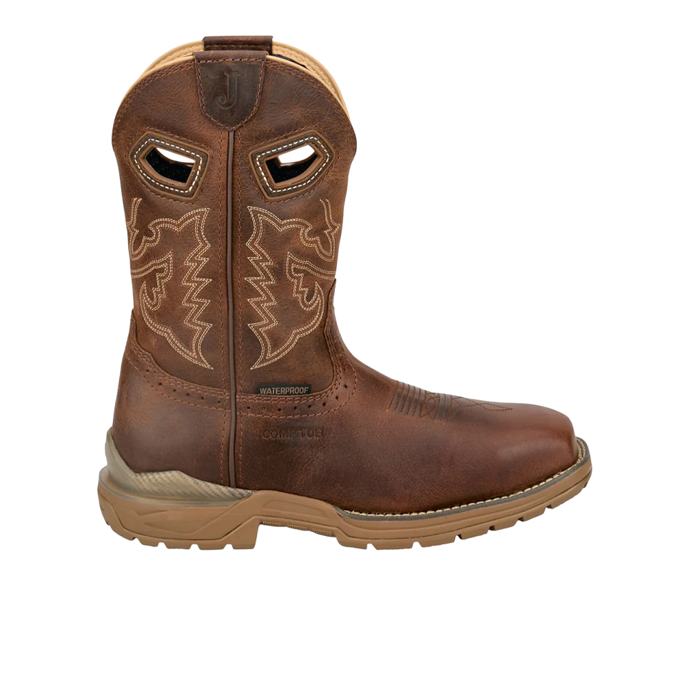 Justin Original Workboots Oilpatch Nano 11 Inch Waterproof Composite Toe Work Boots