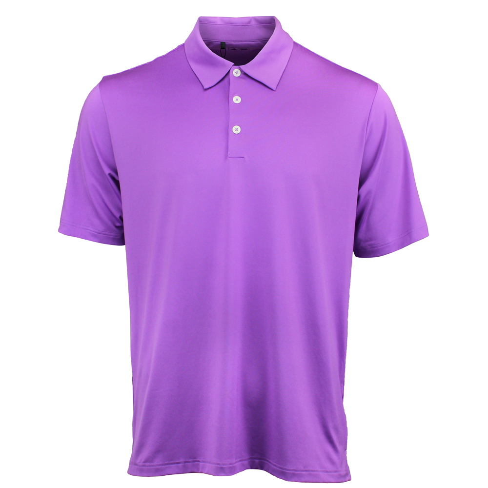 adidas ClimaLite Solid Jersey Polo