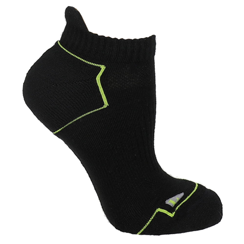 Мужские черные спортивные носки ASICS Fujitrail Wool Single Low Cut ZK2021-90