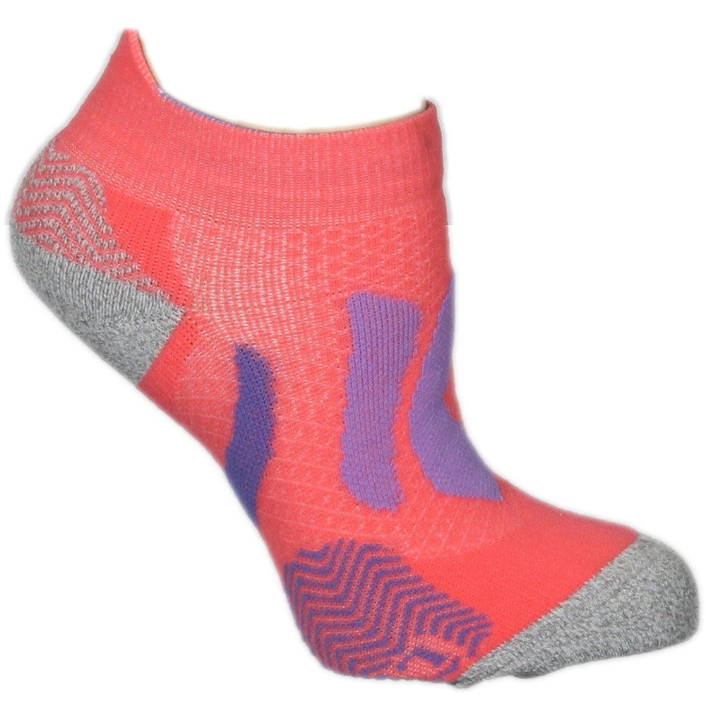 Женские розовые спортивные носки ASICS Resolution Low Cut ZK2367-0552