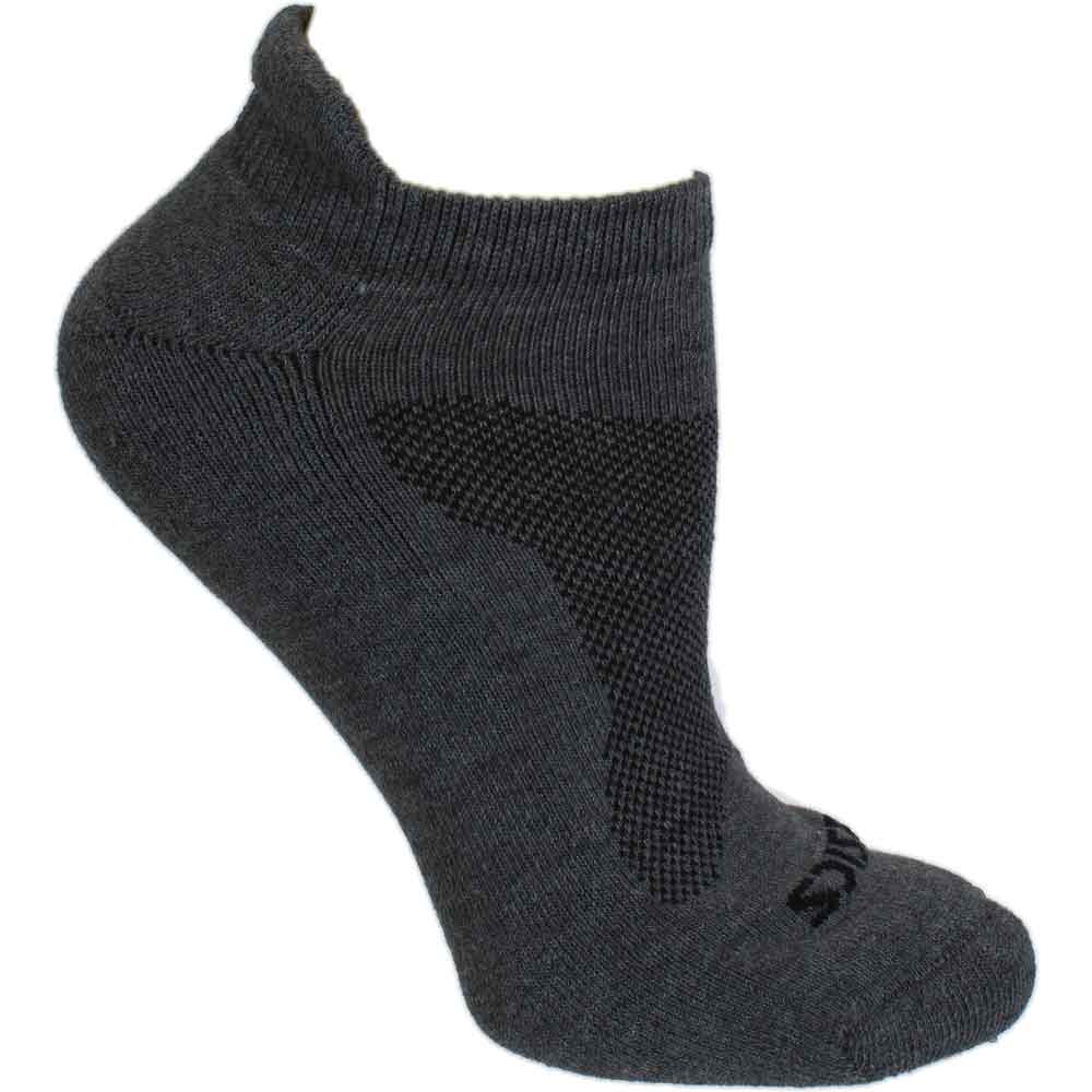 asics cushion low cut socks