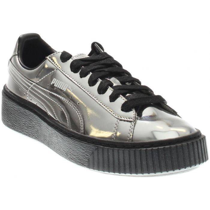 puma basket platform silber weiss puma basket platform silber weiss